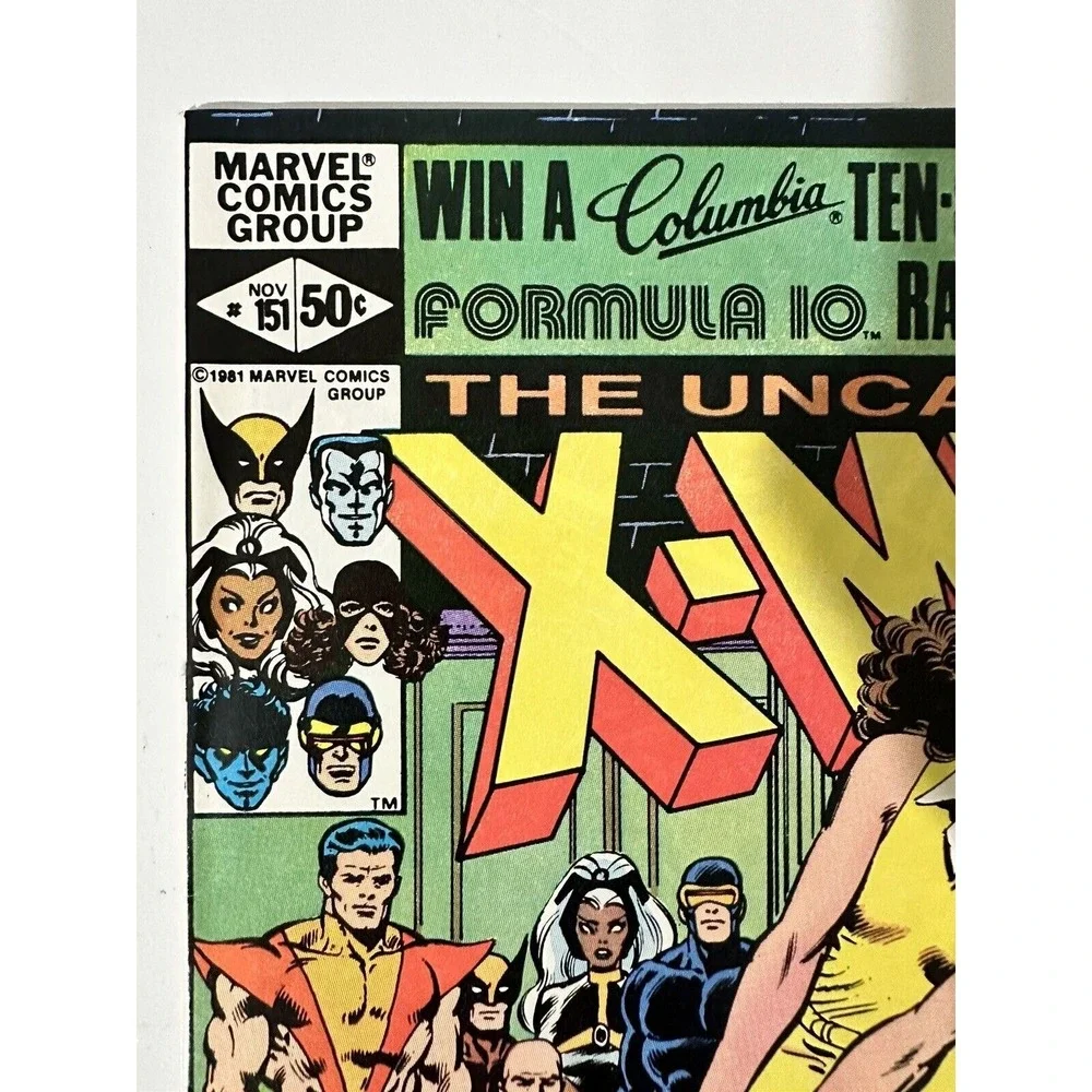 Vintage Uncanny X-Men #151 VF-NM (1981 Marvel) Kitty Pride‎ Leaves
